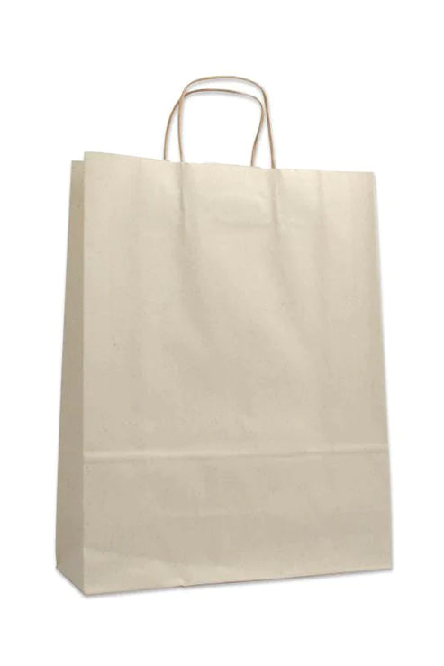 Grass paper bag with handle